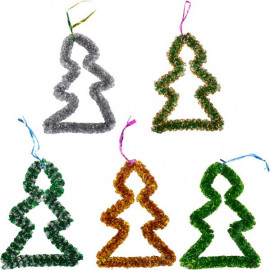 УКРАШЕНИЕ «ЕЛОЧКА»  МИШУРА