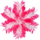 УКРАШЕНИЕ «СНЕЖИНКА»  ИЗ ДОЖДИКА БОЛЬШАЯ