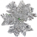 УКРАШЕНИЕ «СНЕЖИНКА»  ИЗ ДОЖДИКА БОЛЬШАЯ