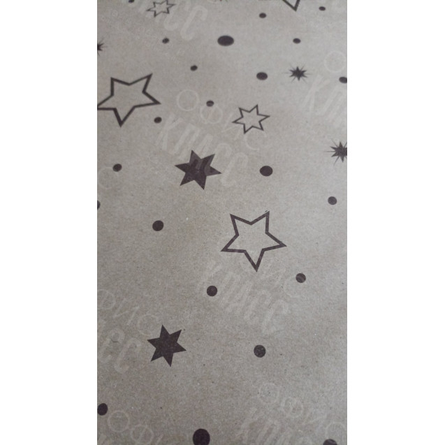 УПАКОВОЧНЫЕ ЛИСТЫ КРАФТ С ПРОПЕЧАТКОЙ 72*54СМ