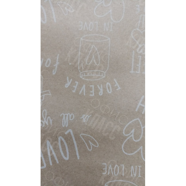 УПАКОВОЧНЫЕ ЛИСТЫ КРАФТ С ПРОПЕЧАТКОЙ 72*54СМ