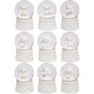 ШАР МЕТЕЛЬ "АНГЕЛОК" 45ММ СВЕТИТСЯ 7767-2