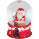 ШАР МЕТЕЛЬ 67–4 «ДЕД МОРОЗ, СНЕГОВИК»  65  ММ СВЕТИТСЯ