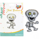 ШАРИК ФОЛЬГИРОВАННЫЙ "СКЕЛЕТ" 1ШТ