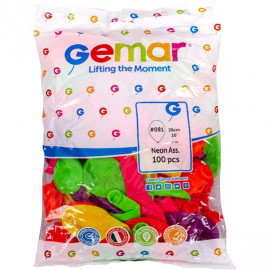 ШАРИКИ 10 "НЕОН" GF90/81 100ШТ/УП