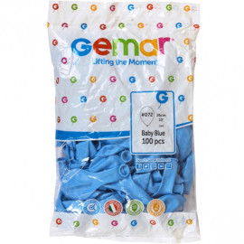 ШАРИКИ 10" ПАСТЕЛЬ «СВЕТЛО-ГОЛУБОЙ» 100ШТ/УП