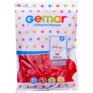 ШАРИКИ 10" ПАСТЕЛЬ КРАСНЫЙ 100ШТ/УП