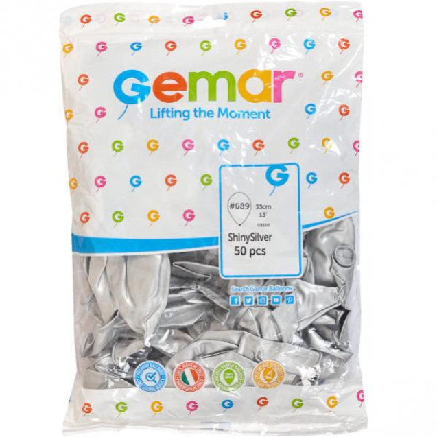 ШАРИКИ 13 «ХРОМ СЕРЫЙ ГРАФИТ»   3ШТ