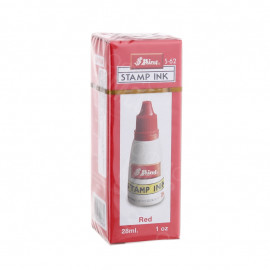 ШТЕМПЕЛЬНАЯ КРАСКА SHINY S-62 28МЛ КРАСНАЯ
