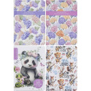 БЛОКНОТ А5 "МАНДАРИН" 64Л. ЧИСТЫЙ ЛИСТ 80Г/М2, ТВЕРДАЯ ОБЛ. 9532/-33/-34/-35