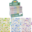 БЛОКНОТ А5 21*14,5СМ 80Л. ТВЕРДЫЙ ПЕРЕПЛЕТ, ПОРОЛОН 6600-3 КЛЕТКА