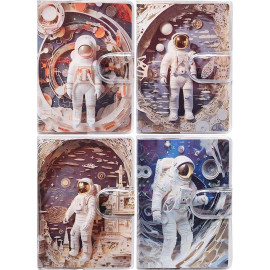 БЛОКНОТ А7 НА ЛИПУЧКЕ 7,5*10,5СМ МЯГКИЙ ПЕРЕПЛЕТ 1500-27 ЛИНИЯ