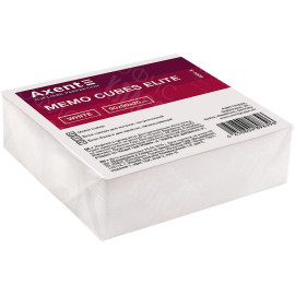 БУМАГА ДЛЯ ЗАМЕТОК AXENT ELITE "WHITE” 8004-A, 90Х90Х20 ММ, НЕПРОКЛЕЕННАЯ