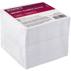БУМАГА ДЛЯ ЗАМЕТОК AXENT ELITE "WHITE” 8008-A, 90Х90Х70 ММ, НЕПРОКЛЕЕННАЯ