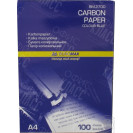 БУМАГА КОПИРОВАЛЬНАЯ BUROMAX 2700 СИНЯЯ 100 ЛИСТОВ