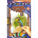 ВЫШИВКА ГЛАДЬЮ С РАМКОЙ НА РАСТЯЖКЕ VGL-01–01