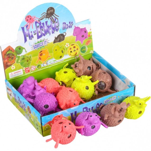 ИГРУШКА АНТИСТРЕСС А-105 ЖИВОТНЫЕ «ЛИЗУН»