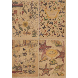 БЛОКНОТ А6 "KRAFT" 36Л., КЛЕТКА, ЦЕНТР. ШОВ CS6136K-001 БЛОКНОТ А6 "KRAFT" 36Л., КЛЕТКА, ЦЕНТР. ШОВ CS6136K-001