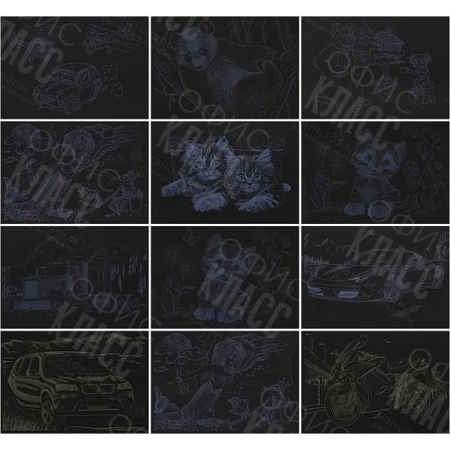 КРЕАТИВНОЕ ТВОРЧЕСТВО "ГРАВЮРА А5" ЭКОНОМ ДТ-ОО-09402 ГРА5