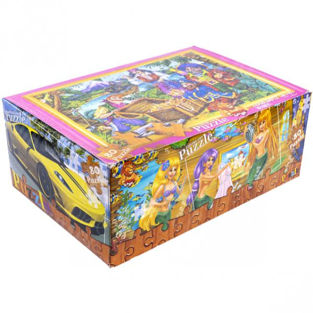 ПАЗЛ 80 ЭЛЕМЕНТОВ