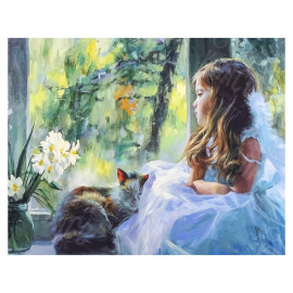 АЛМАЗНАЯ ЖИВОПИСЬ 30Х40 GLD61597 В КАРТОННОЙ КОРОБКЕ