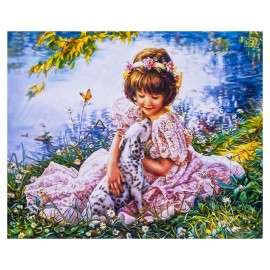 АЛМАЗНАЯ ЖИВОПИСЬ 30Х40 GLD61737 В КАРТОННОЙ КОРОБКЕ