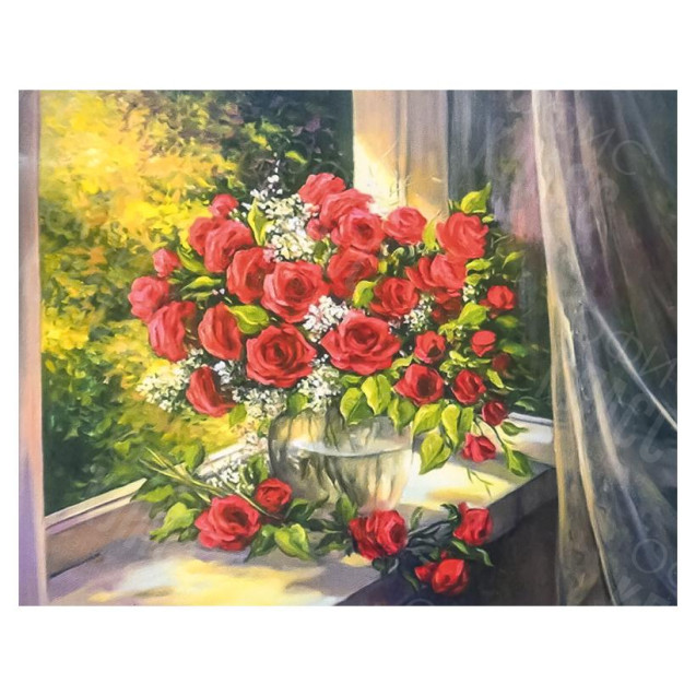 АЛМАЗНАЯ ЖИВОПИСЬ 30Х40 GLD61825 В КАРТОННОЙ КОРОБКЕ