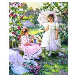 АЛМАЗНАЯ ЖИВОПИСЬ 30Х40 GLD62020 В КАРТОННОЙ КОРОБКЕ