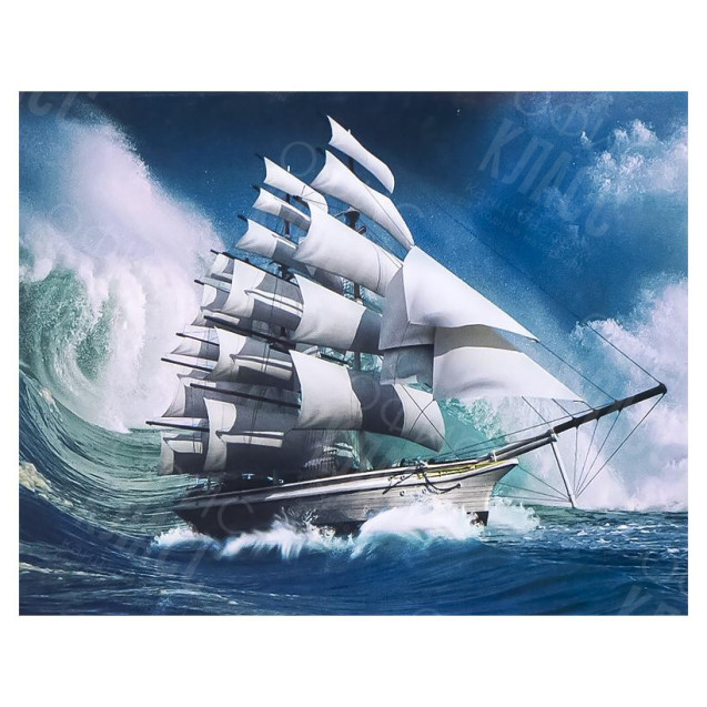 АЛМАЗНАЯ ЖИВОПИСЬ 30Х40 GLD62108 В КАРТОННОЙ КОРОБКЕ