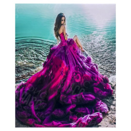 АЛМАЗНАЯ ЖИВОПИСЬ 30Х40 GLD62125 В КАРТОННОЙ КОРОБКЕ