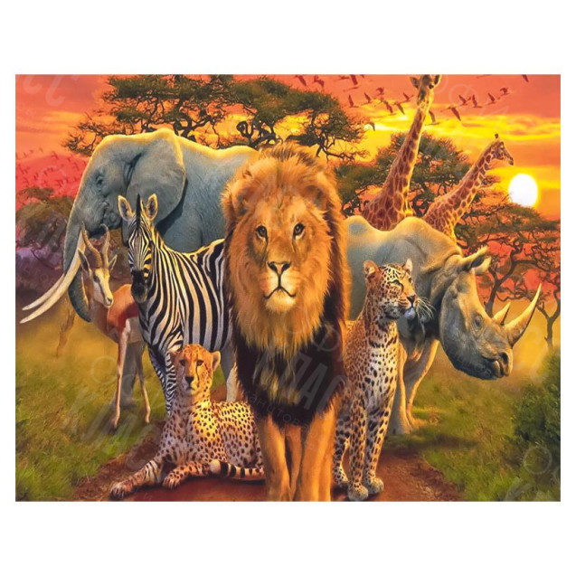 АЛМАЗНАЯ ЖИВОПИСЬ 30Х40 GLD62370 В КАРТОННОЙ КОРОБКЕ