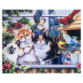 АЛМАЗНАЯ ЖИВОПИСЬ 30Х40 GLD62629 В КАРТОННОЙ КОРОБКЕ