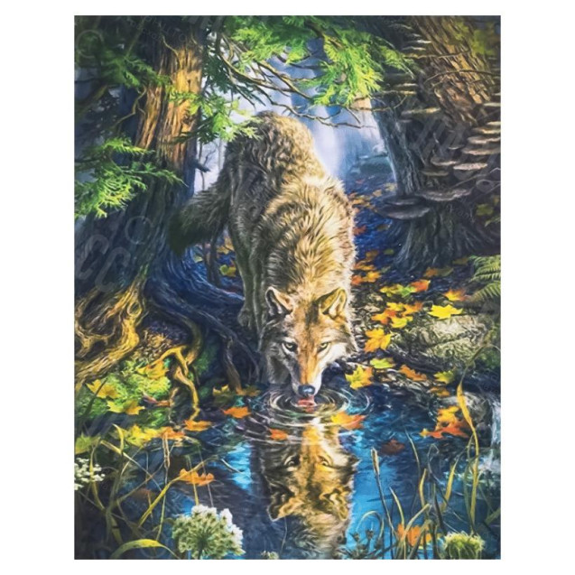 АЛМАЗНАЯ ЖИВОПИСЬ 30Х40 GLD62635 В КАРТОННОЙ КОРОБКЕ