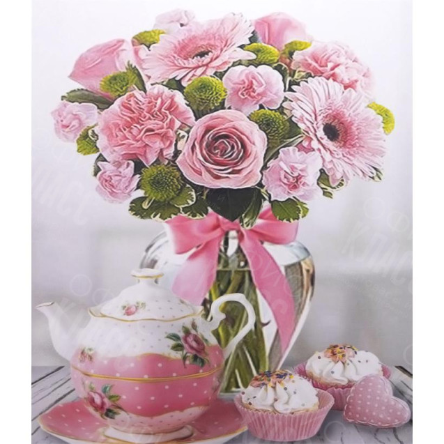 АЛМАЗНАЯ ЖИВОПИСЬ 40Х50 GLE76683 В КАРТОННОЙ КОРОБКЕ