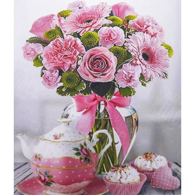 АЛМАЗНАЯ ЖИВОПИСЬ 40Х50 GLE77411 В КАРТОННОЙ КОРОБКЕ