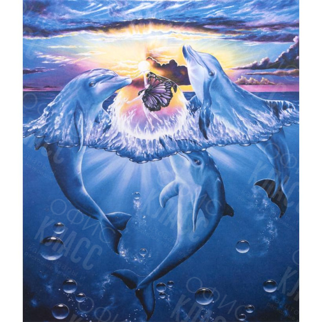 АЛМАЗНАЯ ЖИВОПИСЬ 40Х50 GLE77594 В КАРТОННОЙ КОРОБКЕ