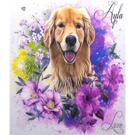 АЛМАЗНАЯ ЖИВОПИСЬ 40Х50 GLE77611 В КАРТОННОЙ КОРОБКЕ