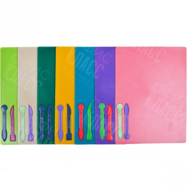 ДОСКА ДЛЯ ПЛАСТИЛИНА БОЛЬШАЯ А4 250×195  ММ «IRBIS»