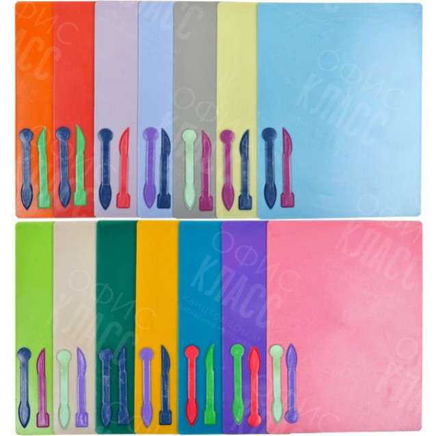 ДОСКА ДЛЯ ПЛАСТИЛИНА БОЛЬШАЯ А4 250×195  ММ «IRBIS»