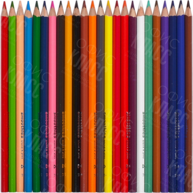 КАРАНДАШИ 24 ЦВЕТОВ НАБОР 2150  /24  СВ MARCO