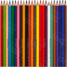 КАРАНДАШИ 24 ЦВЕТОВ НАБОР 2150  /24  СВ MARCO