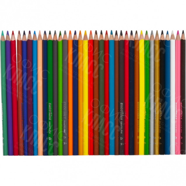 КАРАНДАШИ 36 ЦВЕТОВ НАБОР  2150  /36  СВ MARCO