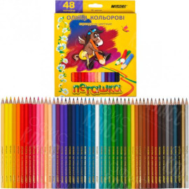 КАРАНДАШИ 48 ЦВЕТОВ НАБОР 1010/48 MARCO ПЕГАШКА