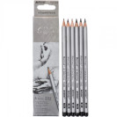 КАРАНДАШИ ГРАФИТОВЫЕ 6 ШТУК В НАБОРЕ HB-8B 7000 MARCO