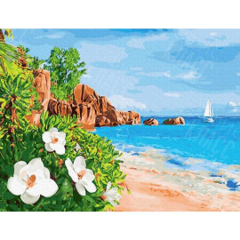 КАРТИНА ПО НОМЕРАМ 40X50 RA73522 В КОРОБКЕ, АКРИЛОВЫЕ КРАСКИ, NEW!