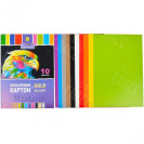 КАРТОН ЦВЕТНОЙ А4 10 ЛИСТОВ НАБОР №2 КОЛЕНКОР