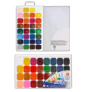 КРАСКИ 32 ЦВЕТА АКВАРЕЛЬ МЕДОВАЯ  КЛАССИКА БЕЗ КИСТИ 1579-08 ЛУЧ