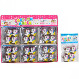 ЛАСТИК ЦВЕТНОЙ 1627 ЕДИНОРОГ НАБОР 4 ШТ