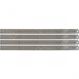 ЛИНЕЙКА 40 СМ МЕТАЛЛИЧЕСКАЯ