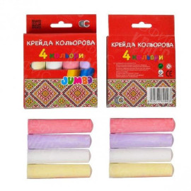 МЕЛ  4 ЦВЕТА НАБОР JAMBO "С"